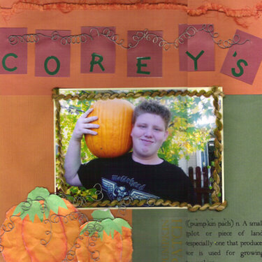 Corey&#039;s Pumpkin