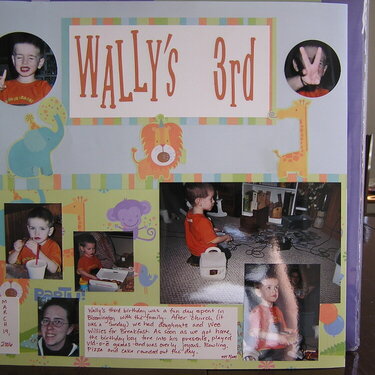 Wally&#039;s 3rd (Birthday) pg 1