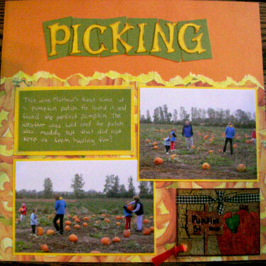 Pumpkin Picking 2005