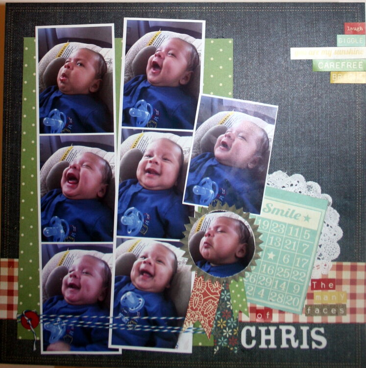 the many faces of Chris