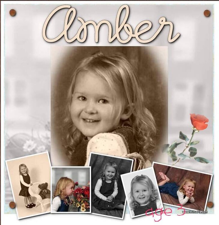 Amber age 3