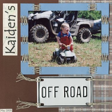 Kaiden&#039;s Off Road Adventure
