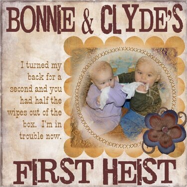 Bonnie &amp; Clyde&#039;s First Heist