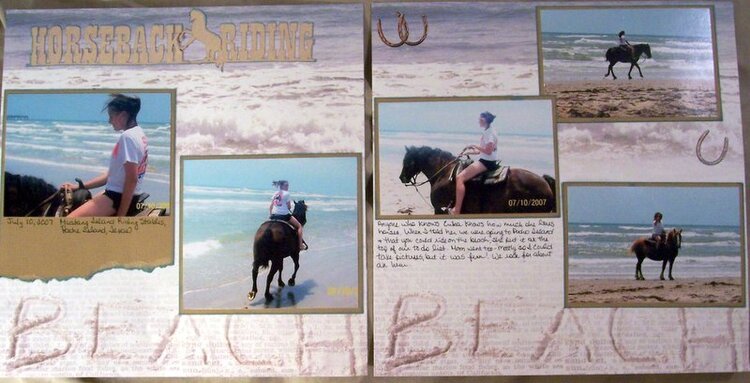 Horseback Riding on Beach