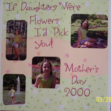 If daughters were flowers...