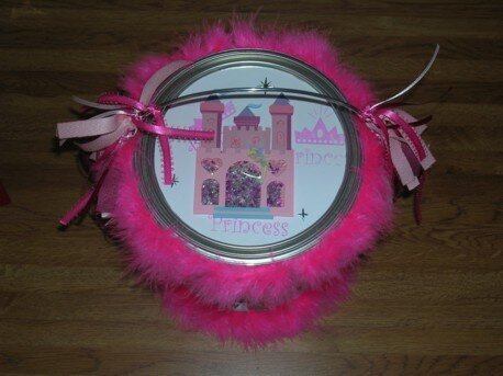 princess altered pain can - lid