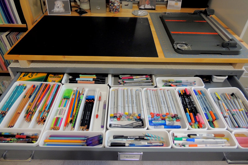 Drawer 1 - flatfiles - Pens, Pencils & Markers