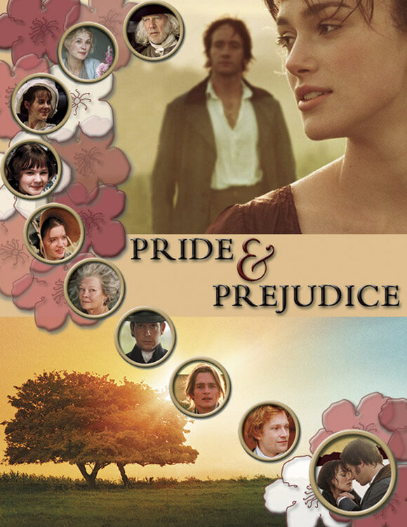 Pride &amp;amp; Prejudice Movie layout