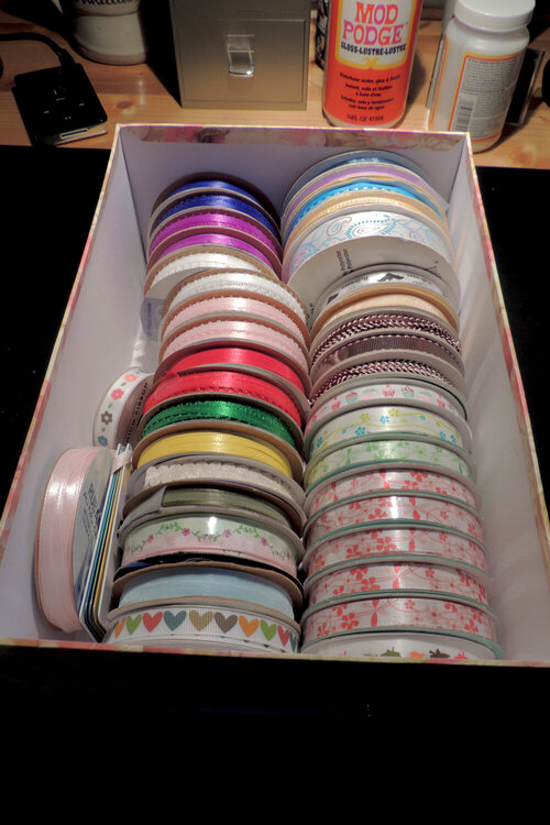 Spool Ribbon storage