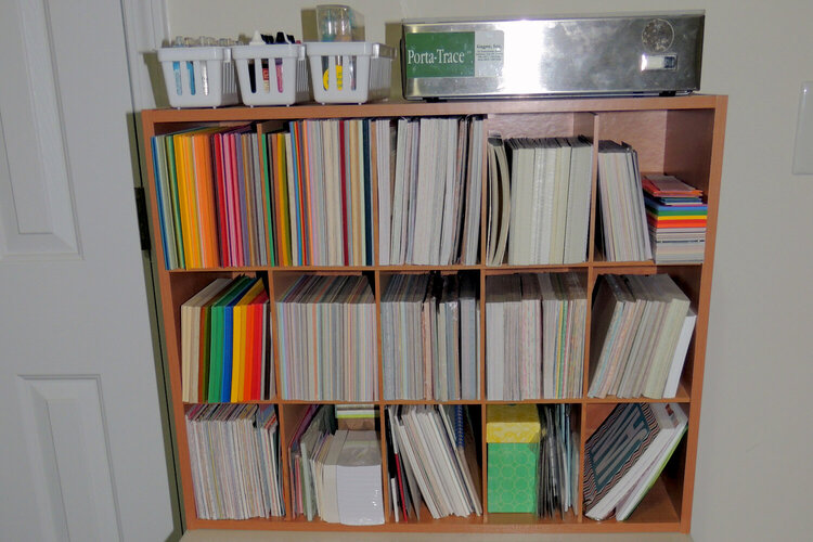 Smaller paper storage