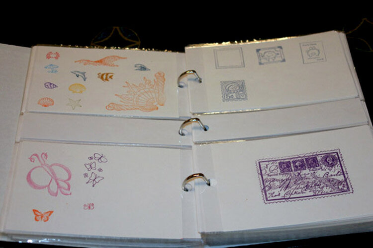Rubber Stamp Inventory Book