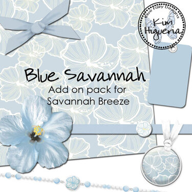 Blue savannah freebie