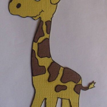 Paper Piecing - Giraffe