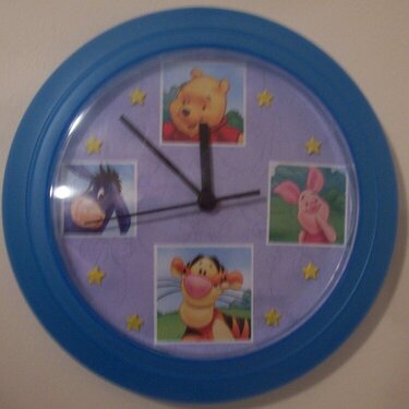 Winnie The Pooh clock