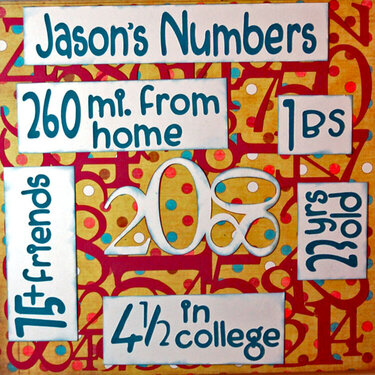 Jason&#039;s Numbers