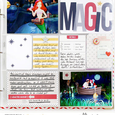 Disney Project Life Album Layout 08