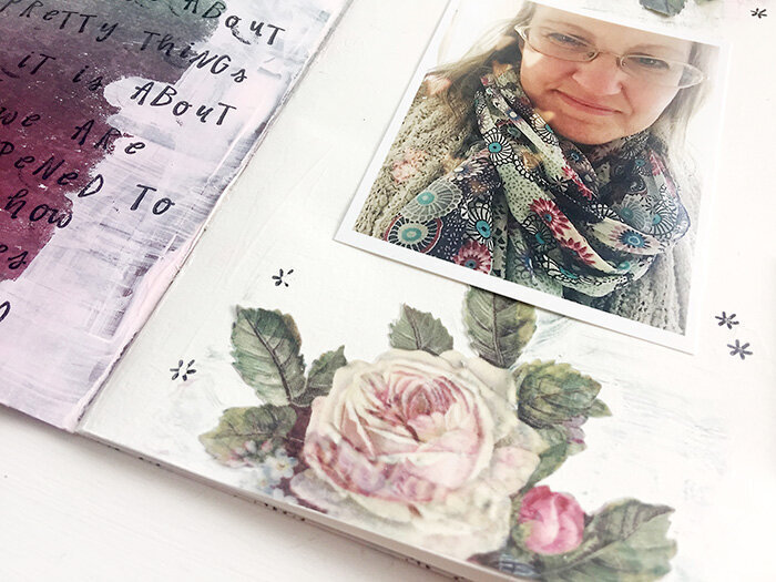 Art Is | Mixed Media in a Traveler&#039;s Notebook