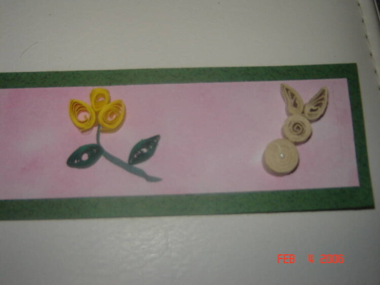 Spring Topper Quilled (4 a Swap)