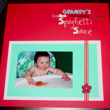 Grampy&#039;s Spaghetti Sauce
