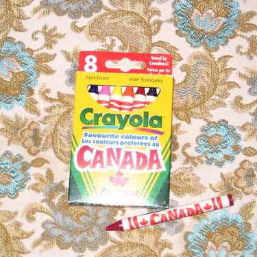 3. Crayons - Colours of Canada