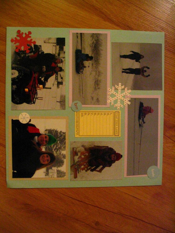 Snow Fun! Page two