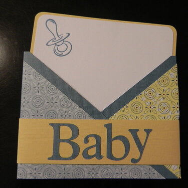 Criss-Cross Card (Baby)