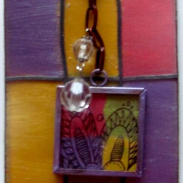 Stained Glass Tag