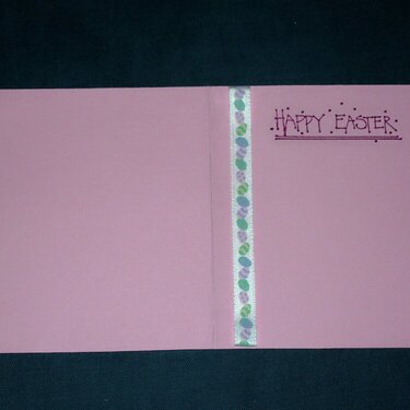 Easter Card (Inside)