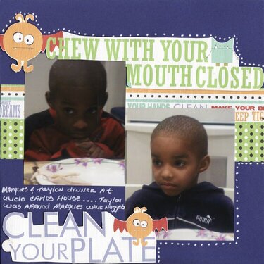 CLEAN YOUR PLATE