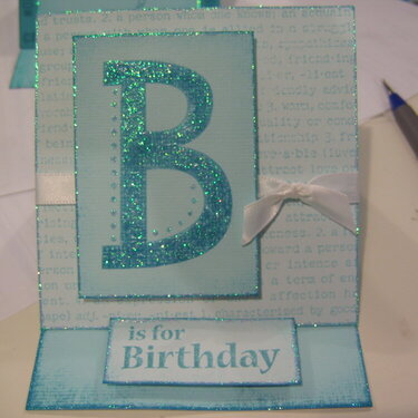 B is for Birthday