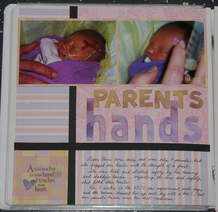 Parents Hands