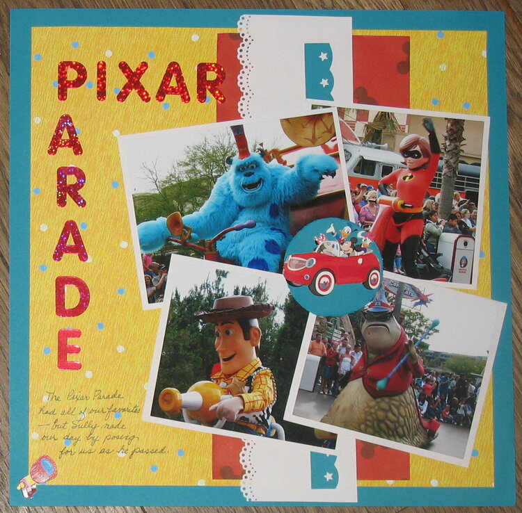 Pixar Parade