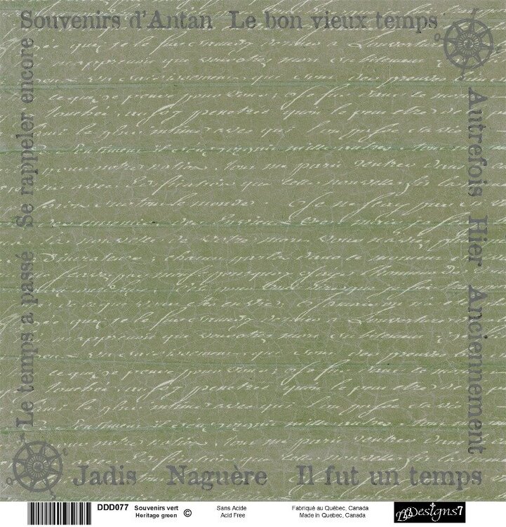 DDDesigns7 papers- Heritage, green