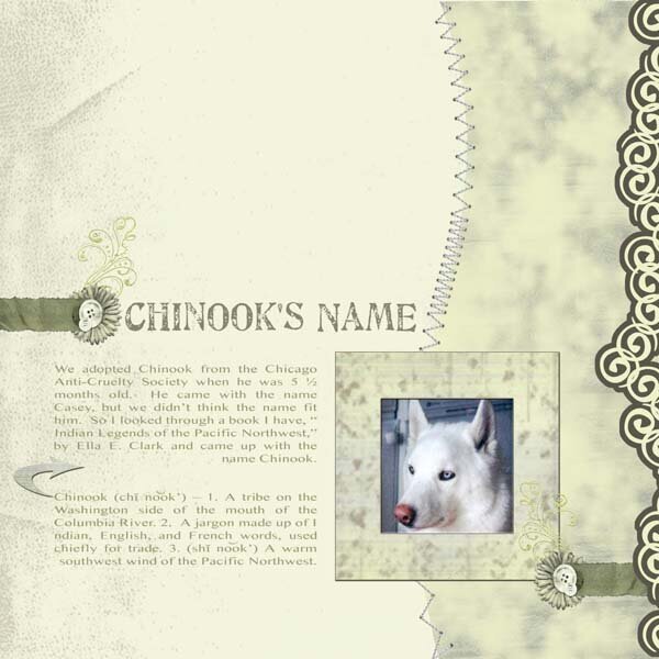 Chinook&#039;s Name