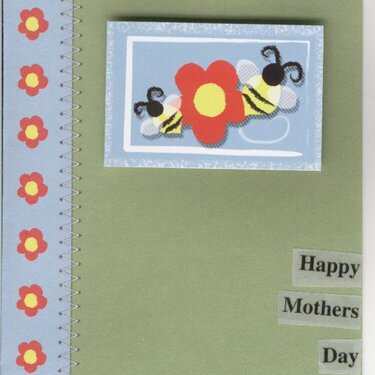 Happy Mothers Day - green card