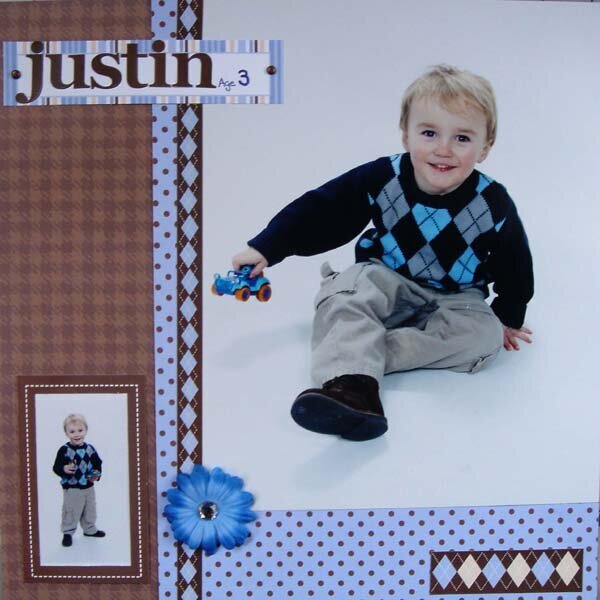Justin Age 3