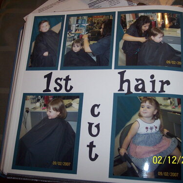 Makayla&#039;s 1st hair cut