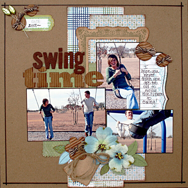 Swing Time **Scrapbooking and Beyond**