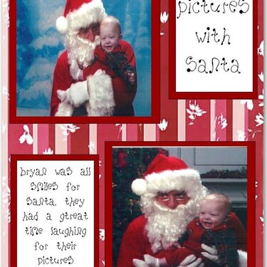 First visit with Santa