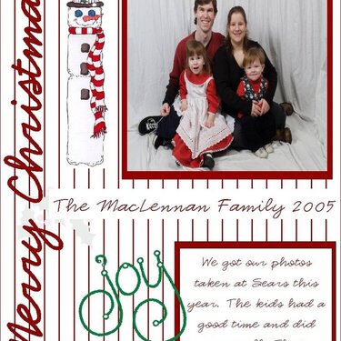 Our Family Xmas 2005