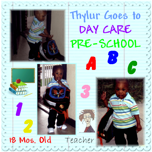 Tyhlur Goes to Pre-School