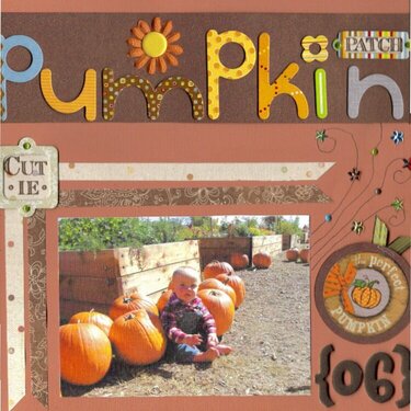 Pumpkin patch cutie