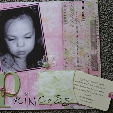 Princess Ali part 2 Tag &amp;amp; Journaling