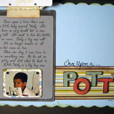 Once Upon a...Potty (hidden journaling)