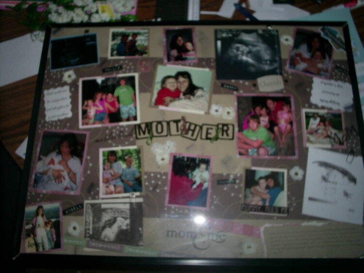 Mothers Day Collage Layout