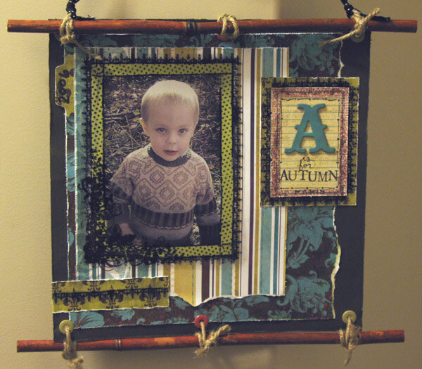 Autumn Wall Hanging *Prima and Daisy D&#039;s*
