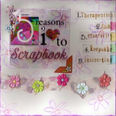 Why I love to Scrapbook