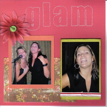 Glam girls - left
