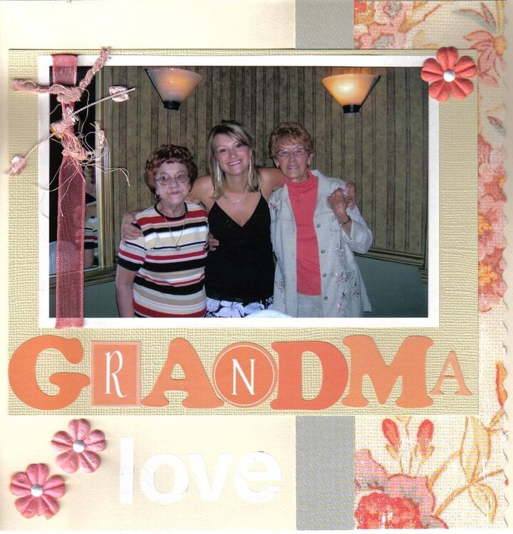 Grandma love - left