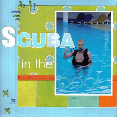 Scuba in the Pool - left